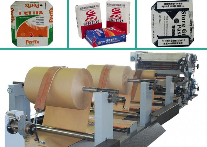 Saco de papel automático de alta velocidade de Kraft que faz a máquina para sementes, grões, sacos de papel do alimento