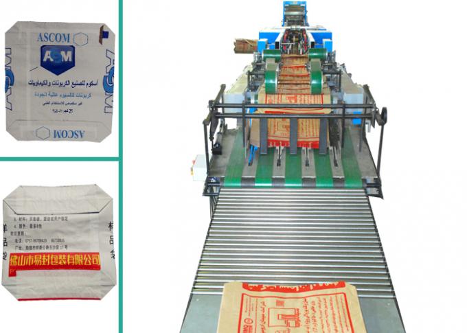 Saco de papel automático do cimento de Kraft que faz a máquina, linha de produção dos sacos de alimentação animal