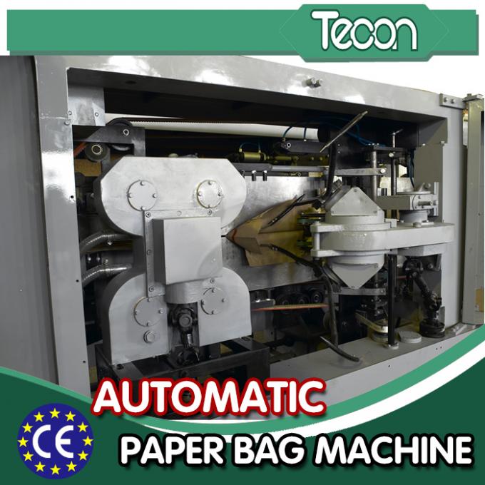 Máquina da fabricação do saco de papel com impressão de 4 cores para o cimento