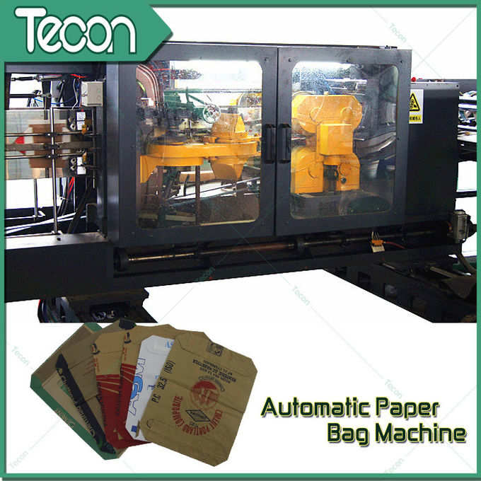 Saco de papel movido a motor bonde que forma a máquina com impressão de Flexo de quatro cores
